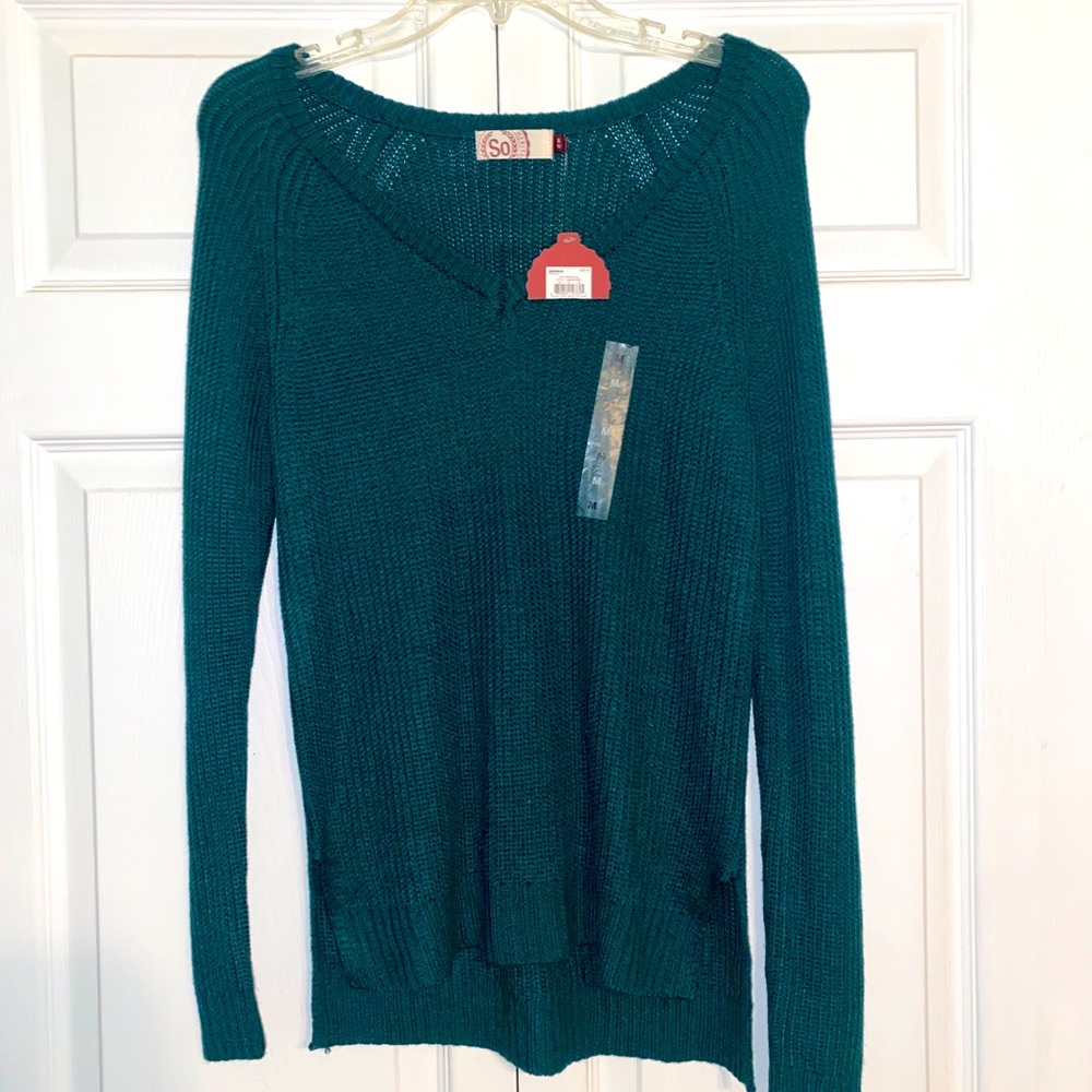 Mossimo Green Sweater